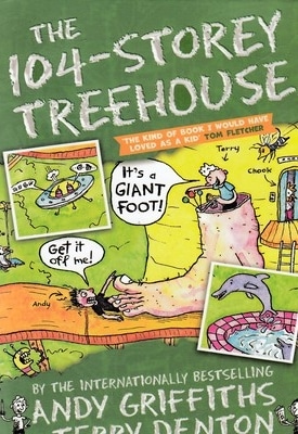 کتاب زبان انگلیسی خانه درختی 104-The 104 storey treehouse